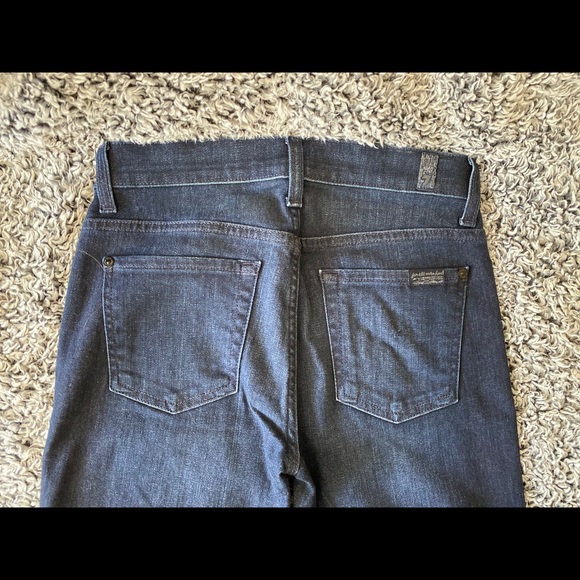 SOLD- 7 For All Mankind Flare Jeans | Size 25 - Picture 8 of 8